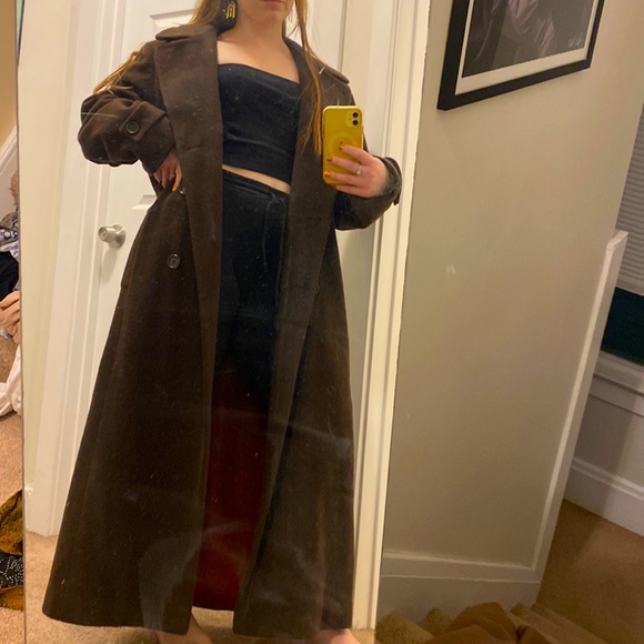 Vintage Wool Anne Klein long coat - Picture 2 of 7